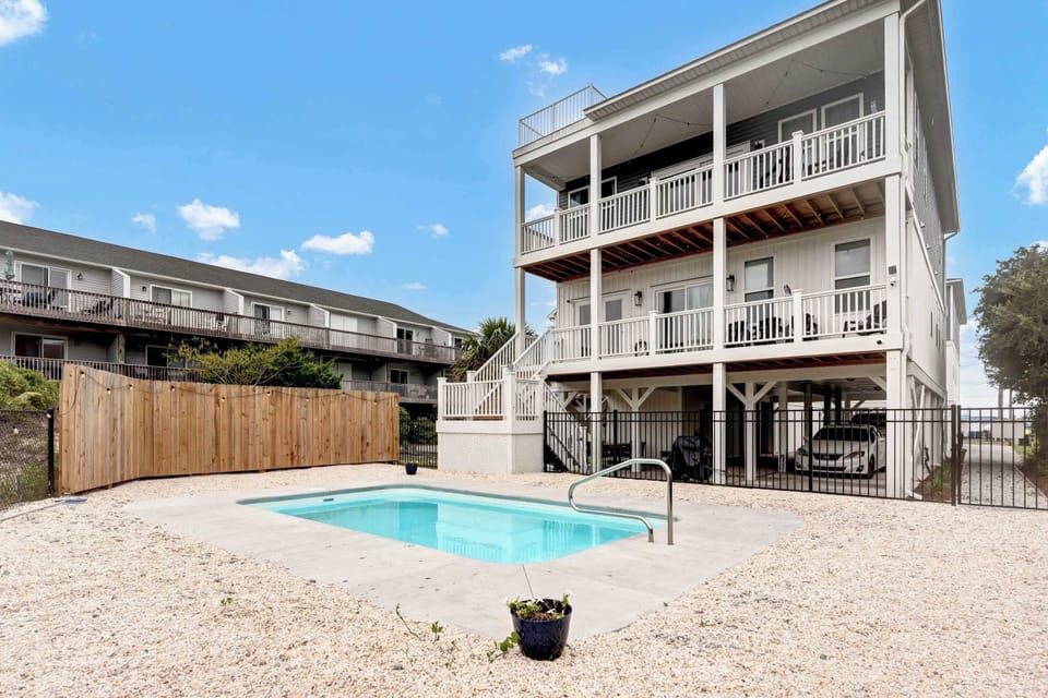 Take a dip in the shared pool, exclusively available for guests of Unit A and Unit B!