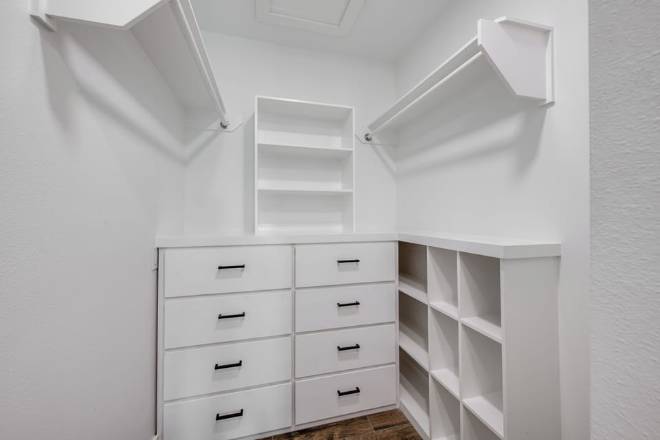 Master closet