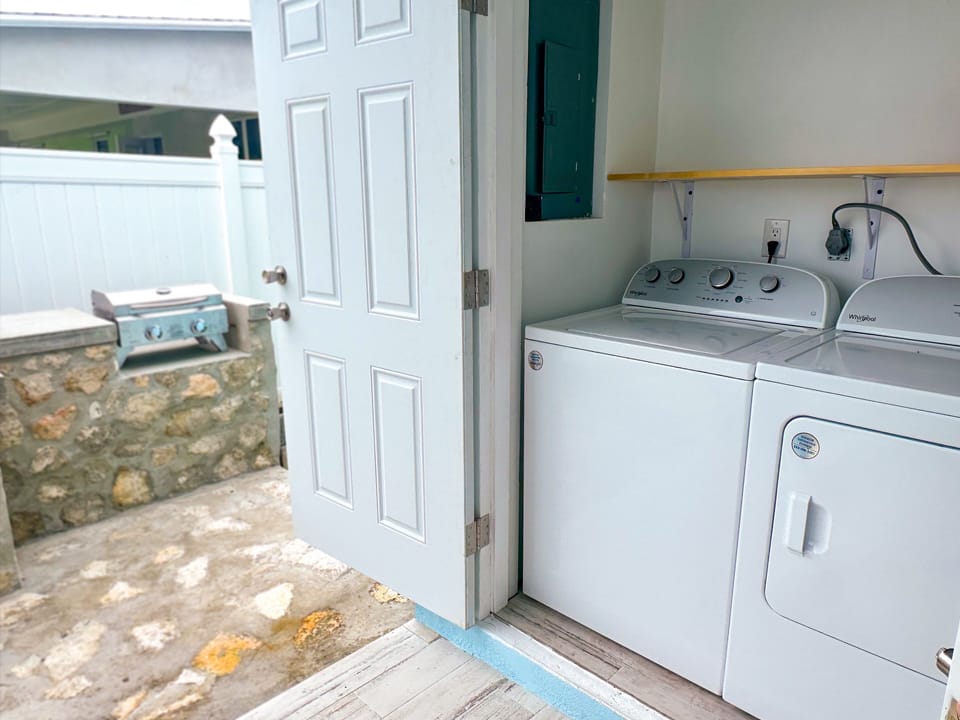 Washer and dryer