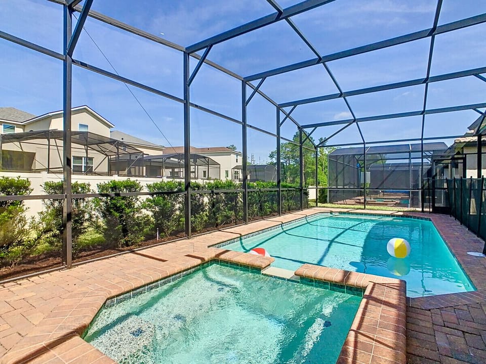 Swim and enjoy with your family at the private pool