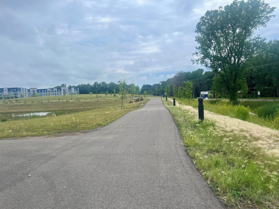 Walk or bike from the community which is part of MN amazing trail systems