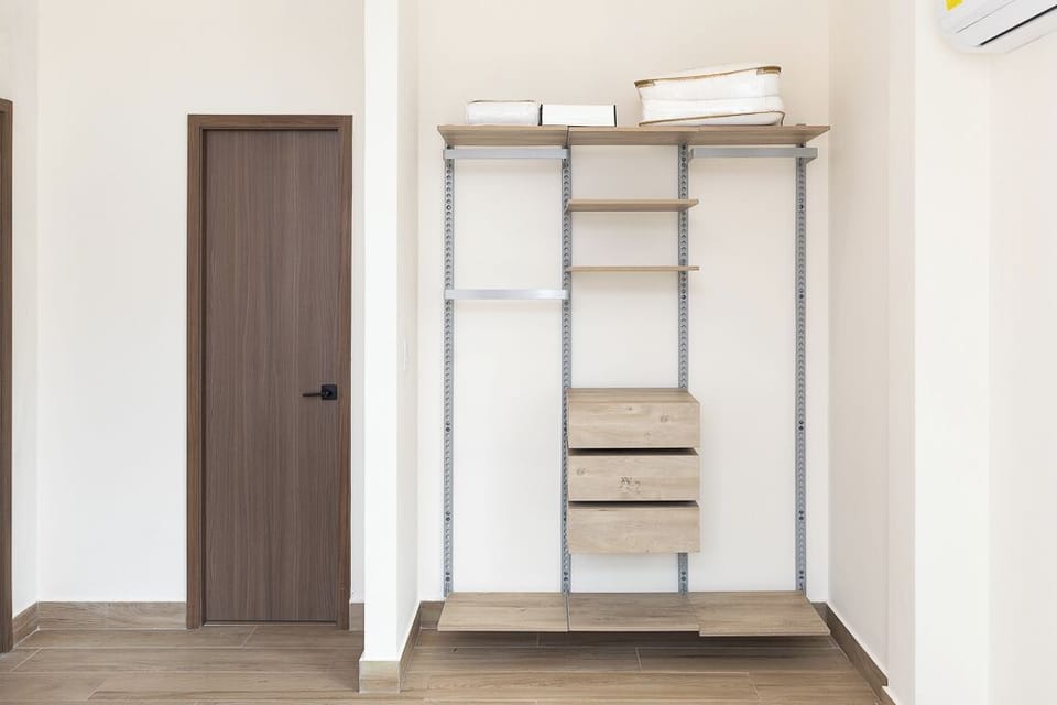 Closet and storage space for your belongings 