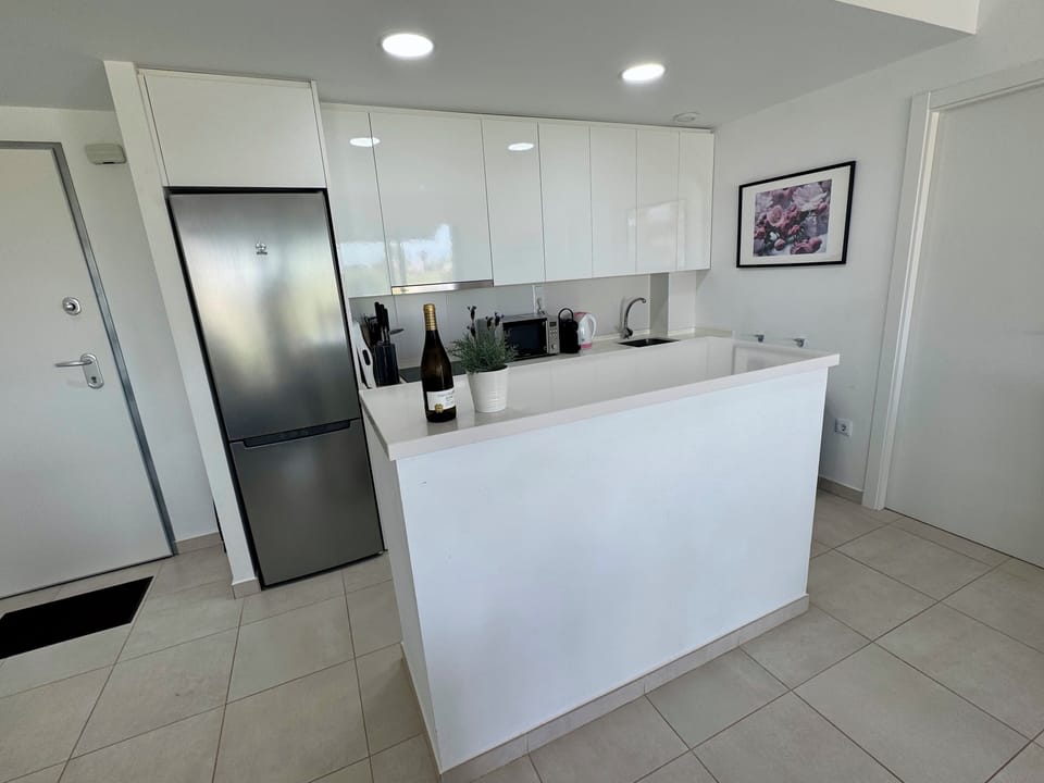 Kitchen area open to the lounge/diner