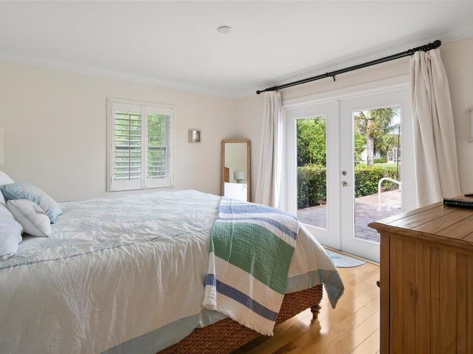 Master Bedroom with Pool Access