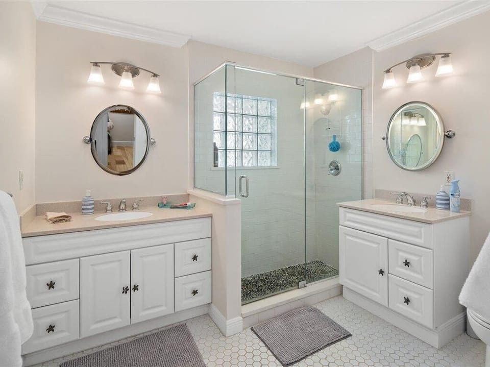 Master Ensuite Bath with Walk-In Shower
