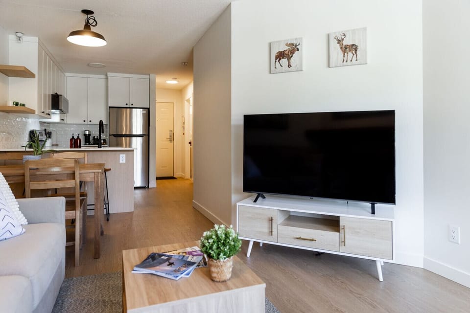 `The location is excellent! I didn`t need my car for the entire length of my stay (7 nights).  Communication was clear and quick. ` - Scott  Unwind after a long day exploring and snuggle on the couch that turns into bed with your significant other!
