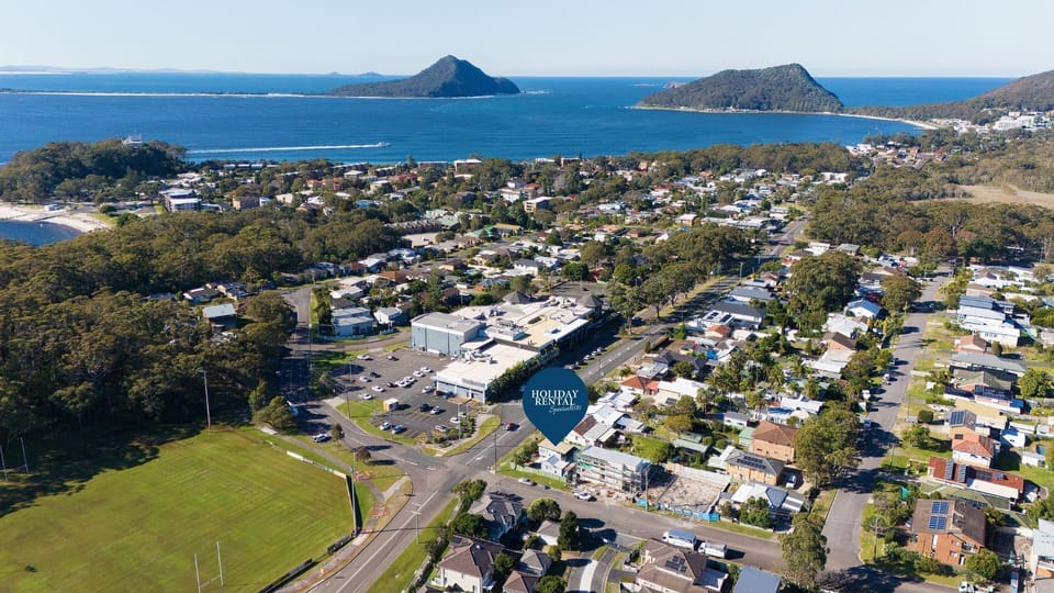 Aerial View | Shoal Sanctuary | Shoal Bay Beach
