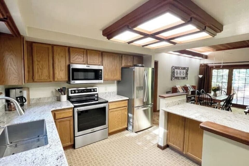 New stainless appliances