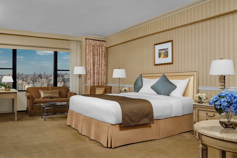 Lounge by the window and savor sweeping skyline panoramas.