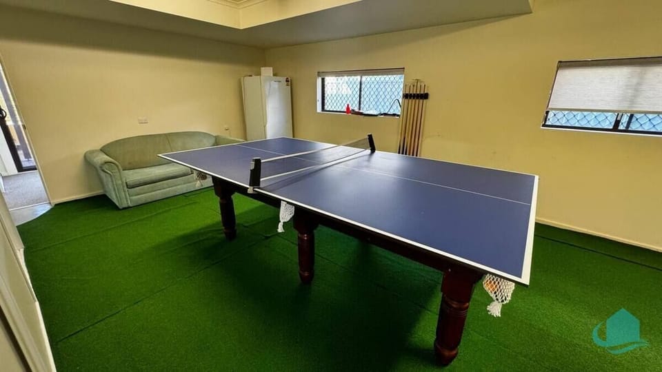 Ping pong table and pool table
