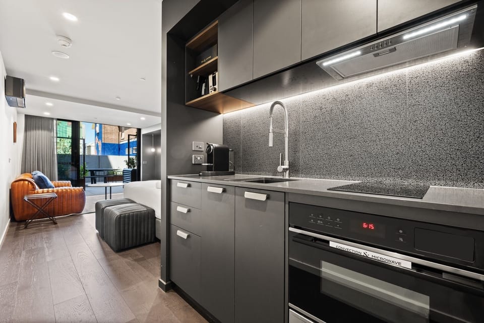 Kitchen Area/Living Area