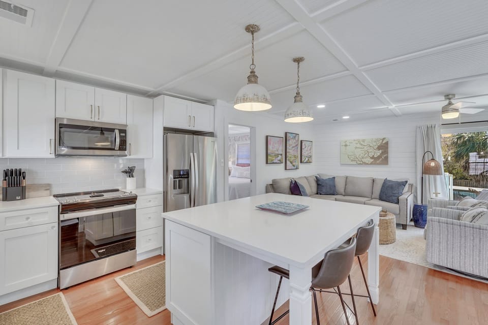 Well equipped kitchen