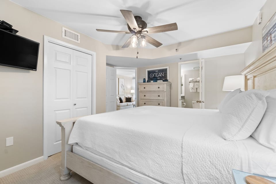 King Bedroom with Attached Bathroom