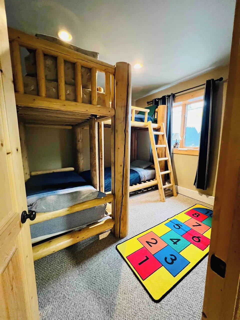 Bunk Bed room downstairs. 
