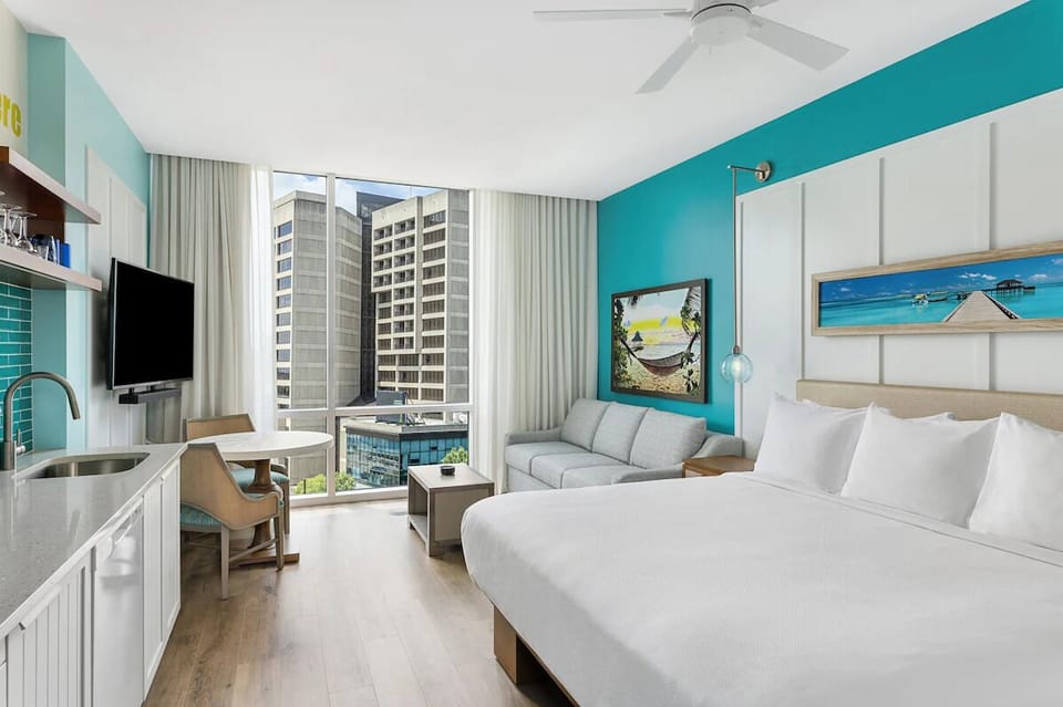 Unit may vary in layout, view, floor, and decor.