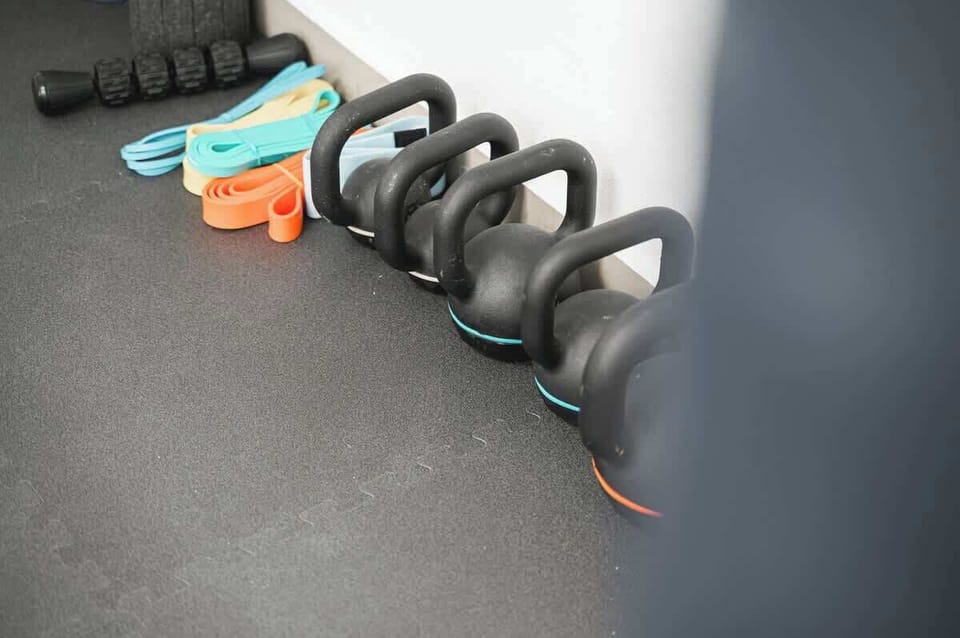 Trainingsgeräte.