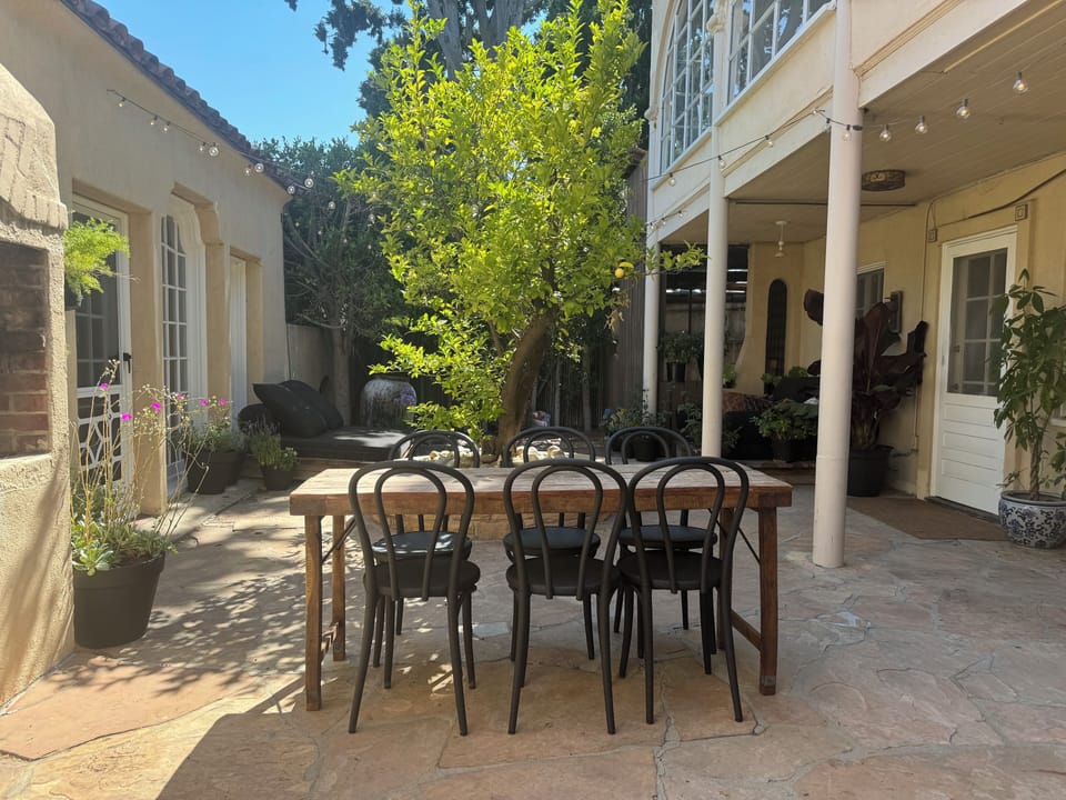Outdoor dining