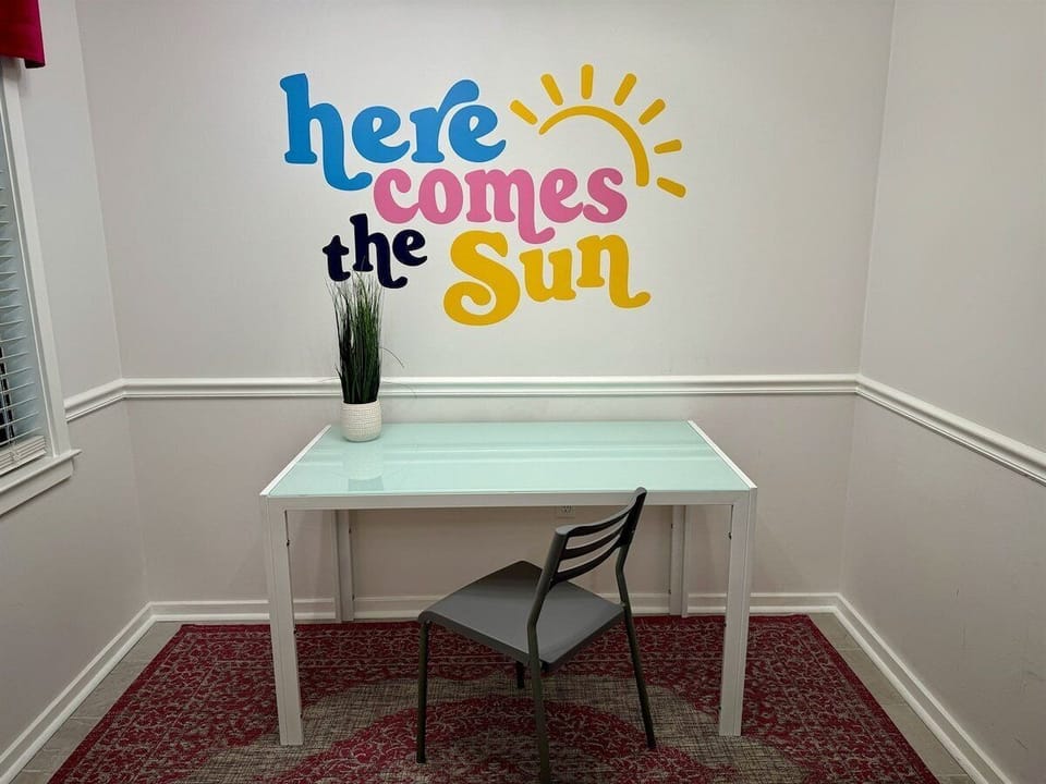 Perfect for remote work, planning your day, or journaling with a little sunshine inspiration.