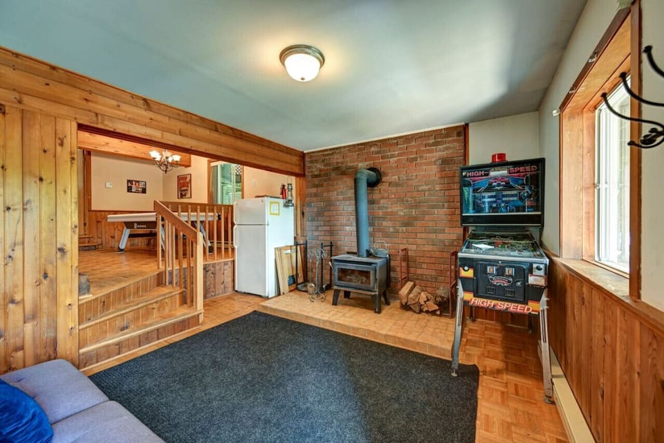 wood stove