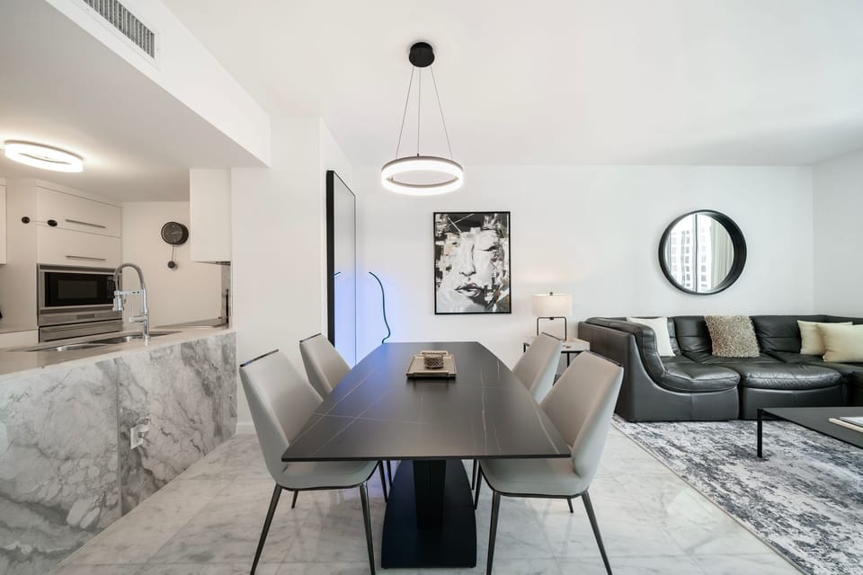 Ample dining space!