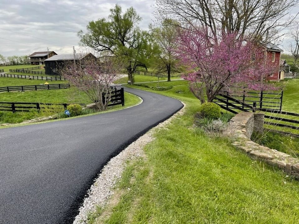 The entrance to LanMark Farm. Your country get-away destination.