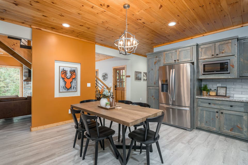 Kitchen with everything you’ll need to cook a great meal