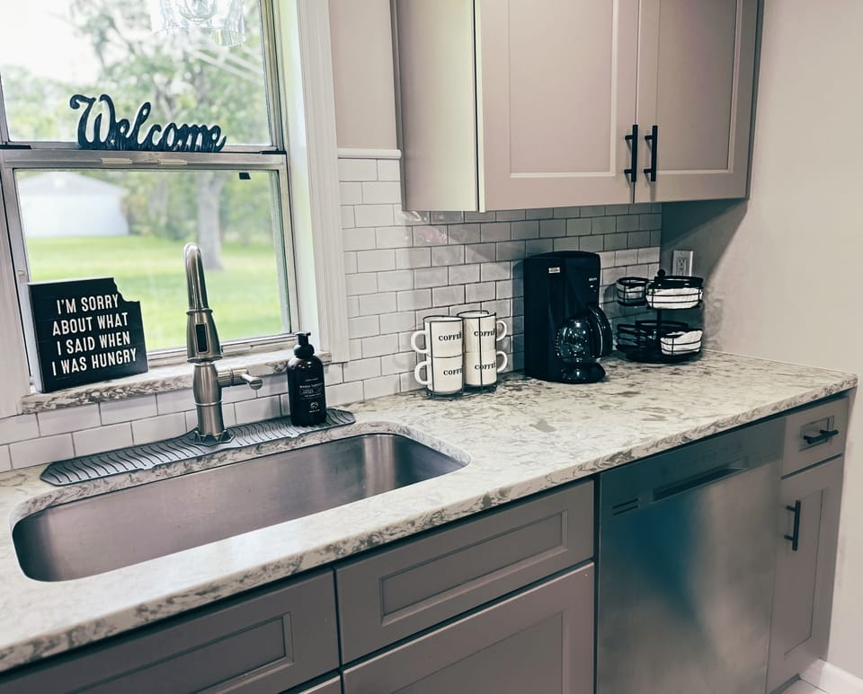 Fully equipped private kitchen 