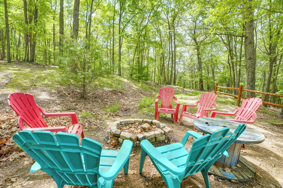 Mathias Vacation Rental | 2BR | 1BA | 650 Sq Ft | Steps Required