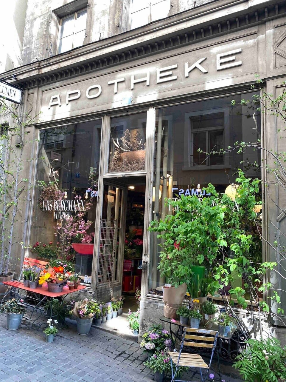 Charming floral shop in the vicinity 