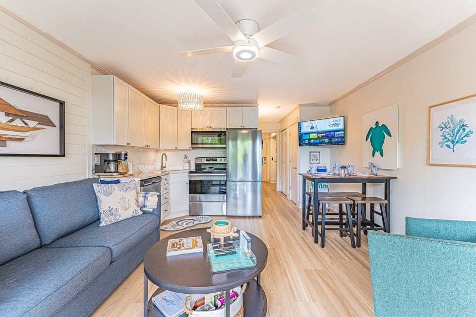Fresh, modern, and full of coastal charm—this open-concept villa invites you to relax