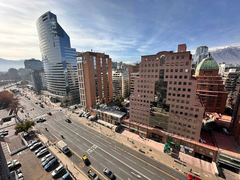 Experience stunning city views with the majestic Andes as your backdrop, right from the heart of Santiago.