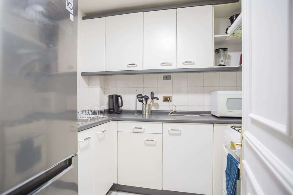 Prepara deliciosas comidas caseras en esta cocina totalmente equipada, para sentirte en casa