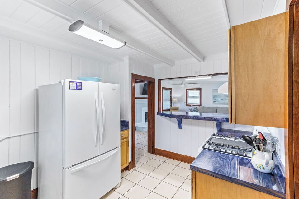 Kitchen - This bright kitchen has been recently renovated and  is open to the living spaces.