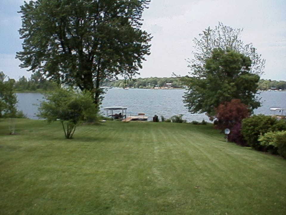Back Yard view to lake
