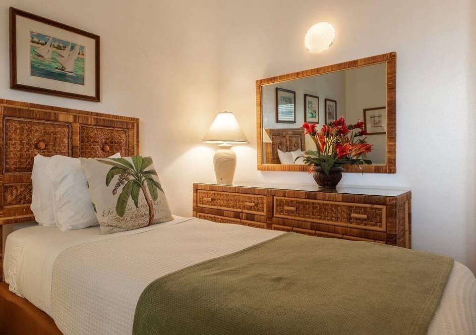 Sink into crisp linens for a deeply restful night.