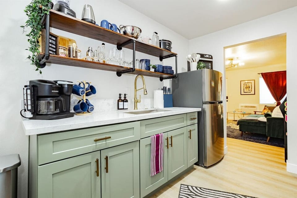 Kitchen Oasis: Modern space with sleek appliances and stylish decor for your culinary adventures!