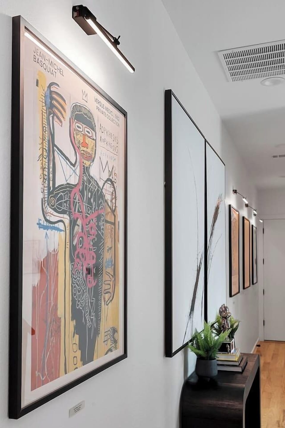 The gallery wall includes fine art from some of the most prominent Artists their ever was!