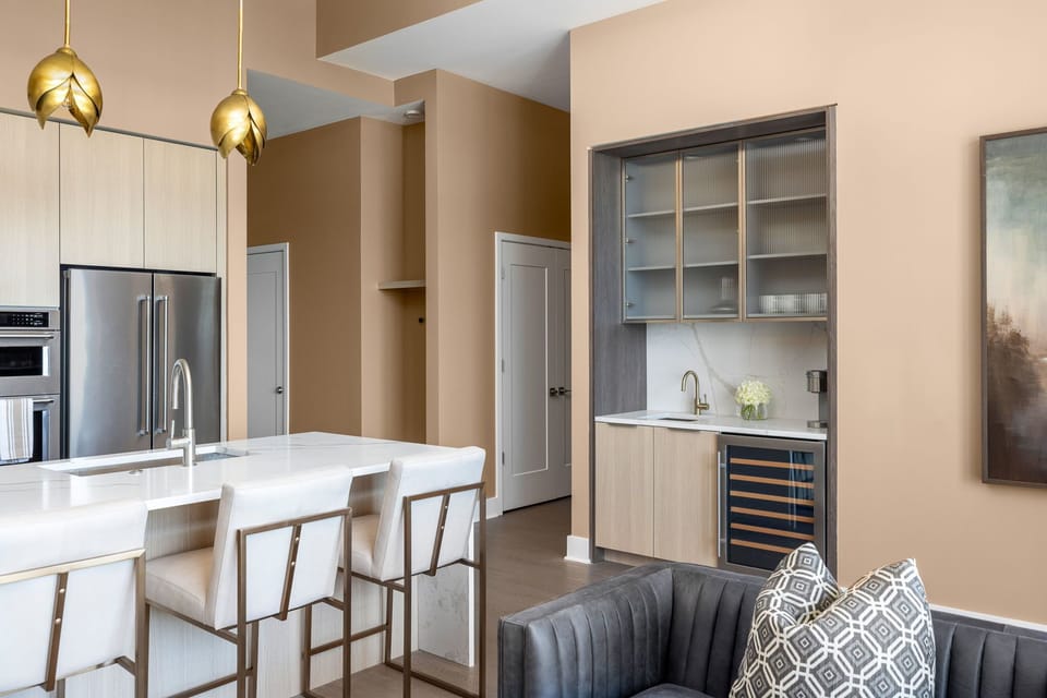 Kitchen fully equipped with all modern amenities