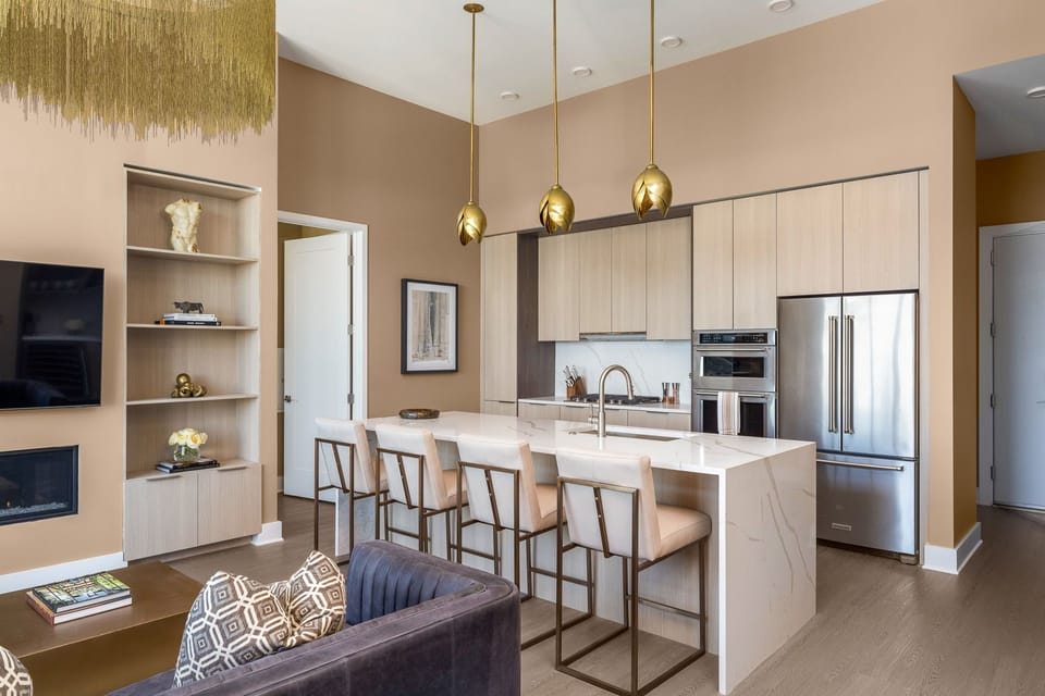 Kitchen fully equipped with all modern amenities