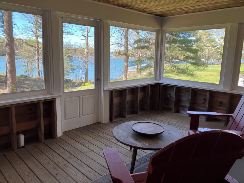 View from the porch
