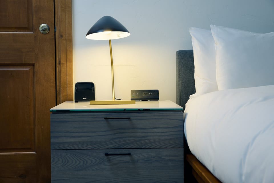 Bedroom. Interior and views may vary based on location and availability.