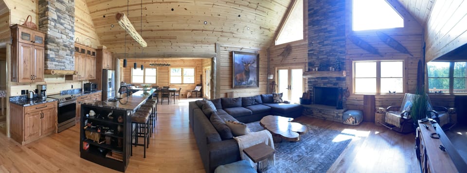 Open Space Kitchen & Living Room