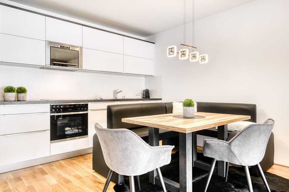 Kitchen in Mottakopf App. holiday apartment – Brand in Brandnertal