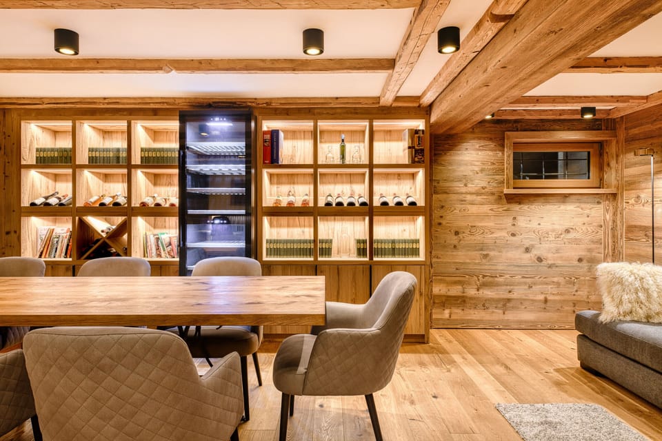 Luxury - Cellar in Chalet Lilly - Luxury in Lech am Arlberg.