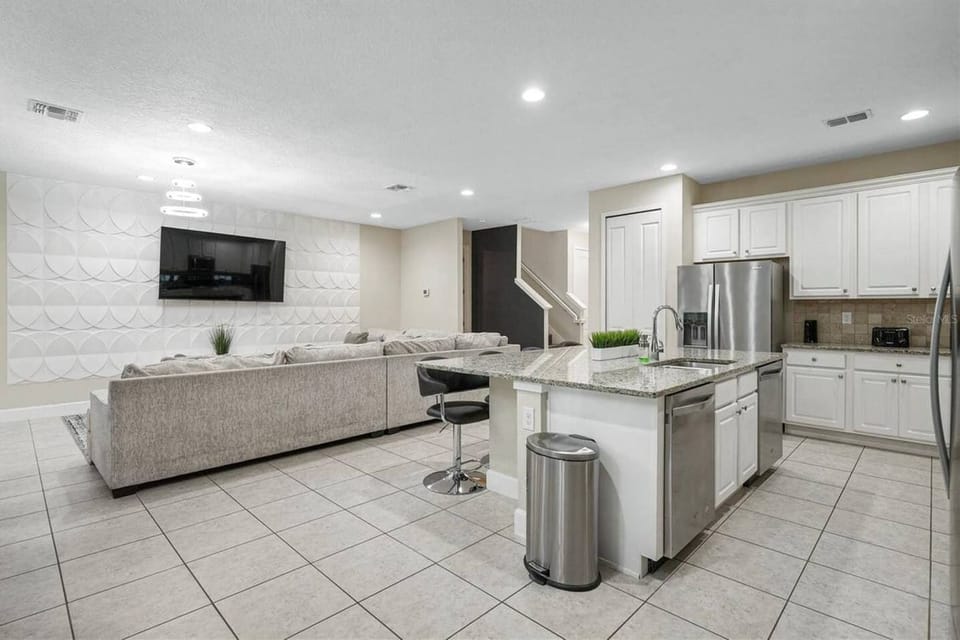 FIRST FLOOR Kitchen and Living room