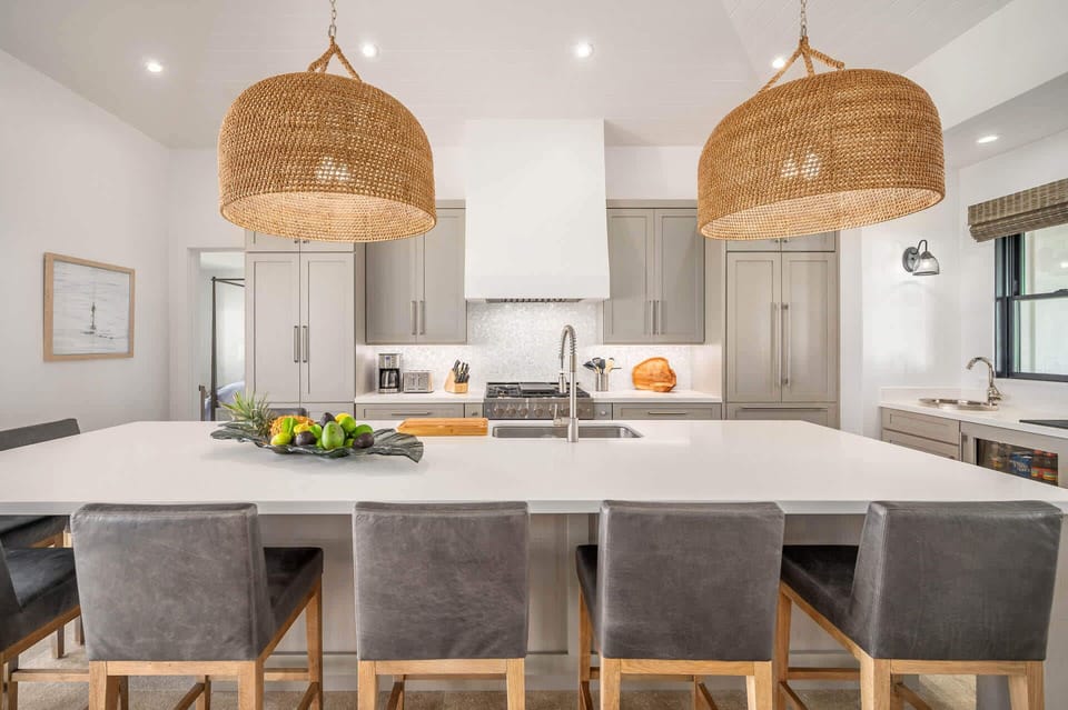 Kitchen | Lanikai Hale in Kauai, Hawaii by Luxus Vacation Properties