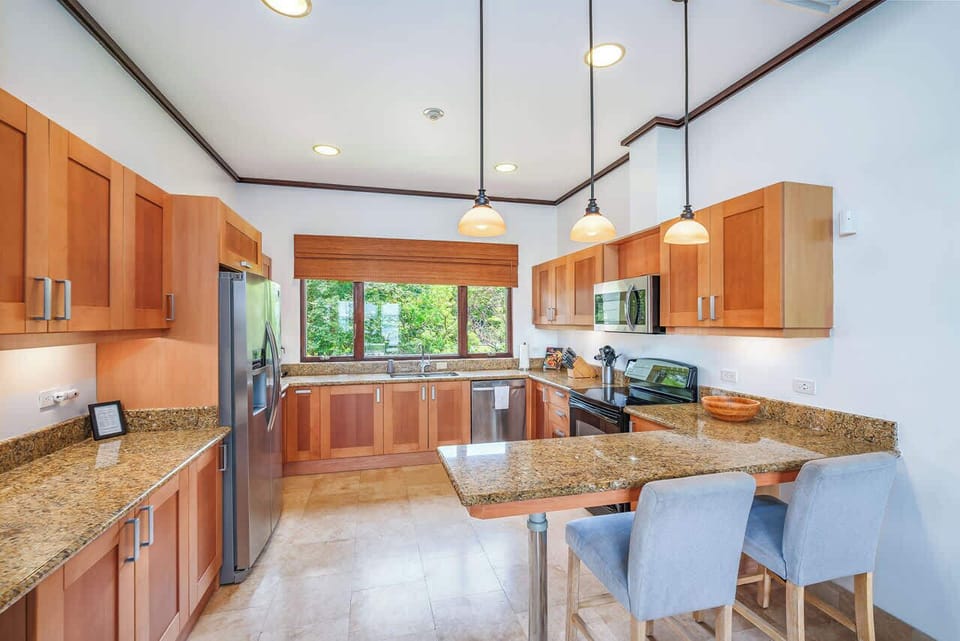 Kitchen | Las Terrazas 7 in Peninsula Papagayo, Costa Rica by Luxus Vacation Properties