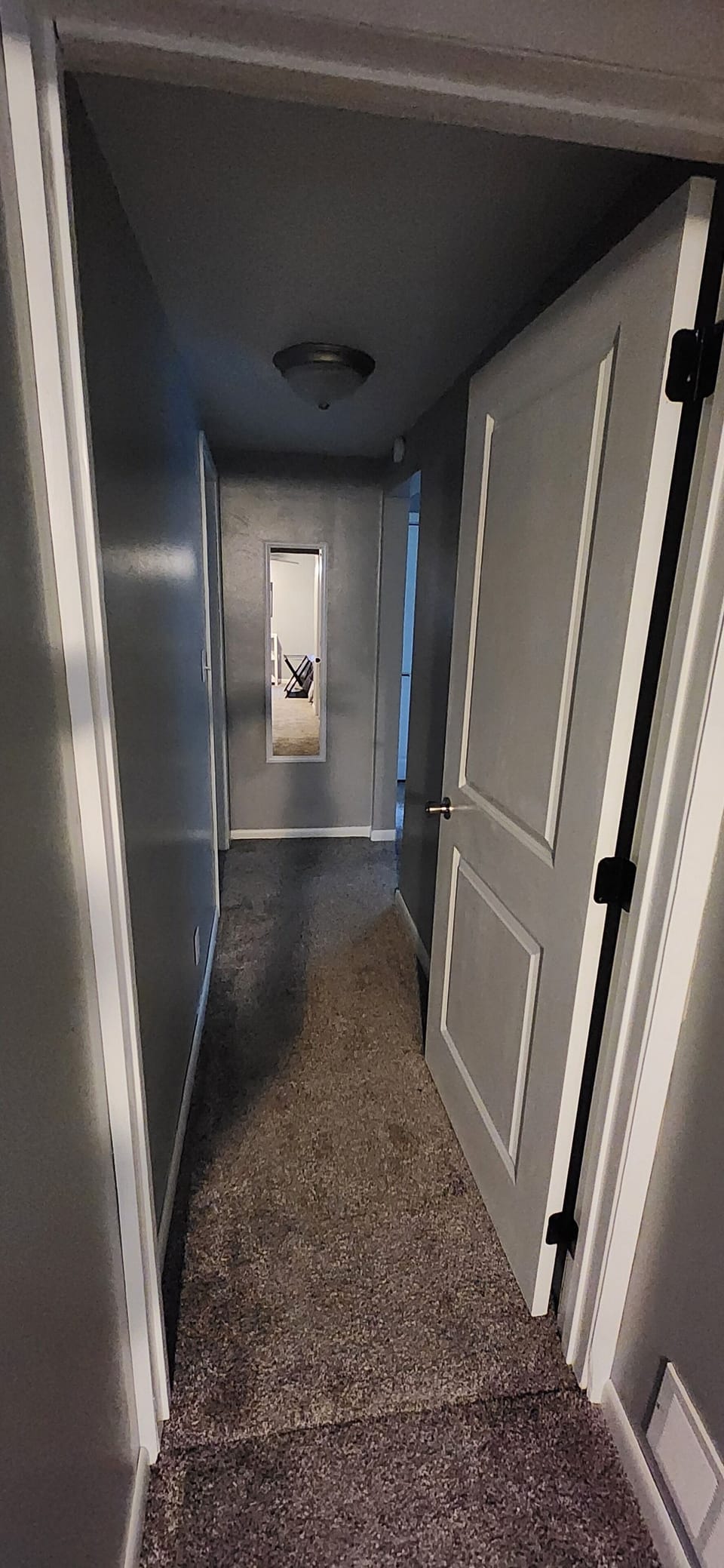 hallway into master bedroom