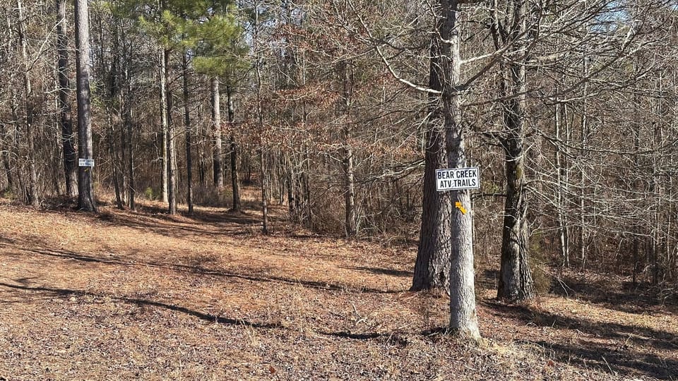 Trails from our property to Bear Creek Trails