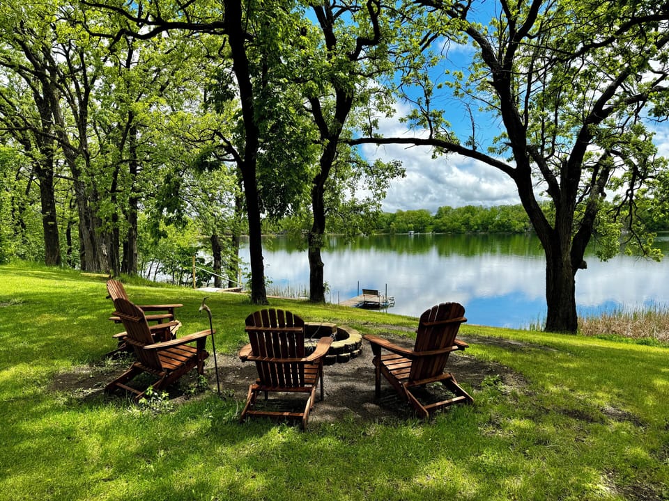 Fire pit with complementary fire wood